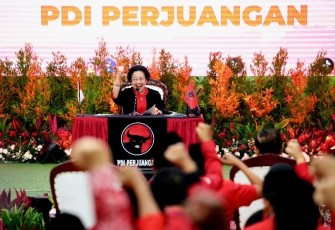 Presiden Kelima RI yang juga Ketua Umum DPP PDI Perjuangan (PDIP) Prof Dr Megawati Soekarnoputri