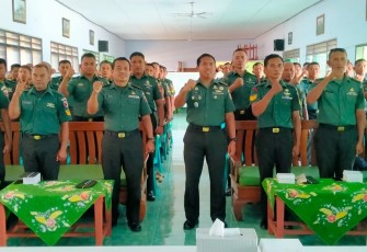 Kodim Ngawi Gelar Binsiap Apwil dan Puanter Tahun 2024