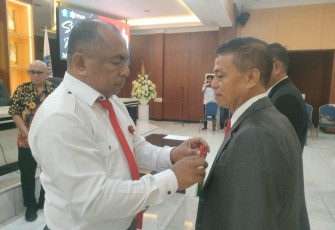 Ketua BIAN Sulut saat Ketua DPD BIAN Kota Bitung