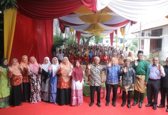 Bupati Buka Festival Tari Gubang Tingkat SD dan SMP Negeri/Swasta se-Kabupaten Asahan