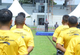 TNI Angkatan Laut (TNI AL) melalui Dinas Pembinaan Mental TNI Angkatan Laut (Disbintalal) sukses menyelenggarakan kegiatan Simposium Bintara Utama TNI Angkatan Laut (SIMBAL) 2024 yang berlangsung empat hari mulai tanggal 19 sampai dengan 22 Februari 2024