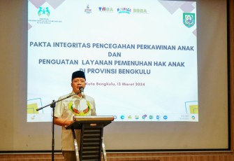 Gubernur Bengkulu Rohidin Mersyah