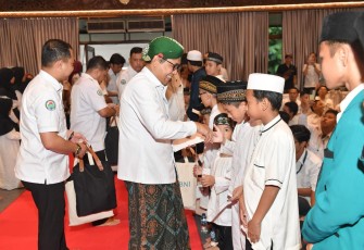 Kementerian Desa Pembangunan Daerah Tertinggal dan Transmigrasi (Kemendes PDTT) menggelar acara munggahan dalam rangka menyambut bulan suci Ramadan 1445 H dengan menghadirkan pendakwah kondang Ustaz Das'ad Latif