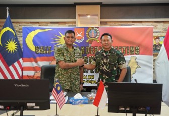 UCM Satgas Pamtas RI-Malaysia