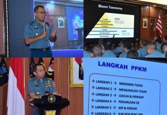 Perwira Kolinlamil Ikuti Pembekalan Pengambilan Keputusan Militer 