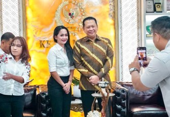 Bamsoet saat menerima pengurus PERPEDIN, di Jakarta, Rabu (28/2/24).