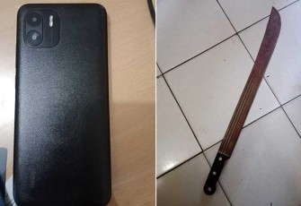 Barang Bukti saat diamankan