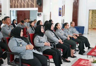 Kegiatan Coffee Morning Diikuti Seluruh Jajaran Kanwil Kemenkumham Sumut.