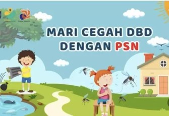 Ilustrasi informasi pencegahan DBD