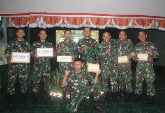Semarak Malam Pergantian Tahun Prajurit Menarmed 2 Kostrad