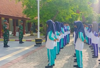 Wasbang pelajar di wilayah desa binaan 