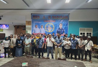 Deklarasi GERBANG PARIBAN Pasar Medan Dukung Prabowo Gibran, Minggu (21/1)