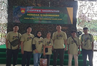 Pangdam IV/Diponegoro bersama komunitas pecinta alam UKSW Salatiga