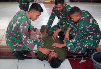 Latihan Long Malap Prajurit Yonarmed 11 Kostrad, Senin (5/2)