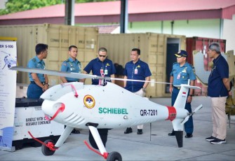 Studi Banding Drone/UAV Dirjen Bea dan Cukai di Skuadron Udara 700 Wing Udara 2 Puspenerbal, Rabu (28/2)