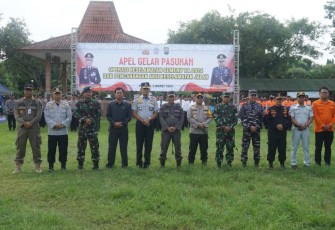 Apel Gelar Pasukan Operasi Keselamatan Semeru 2024