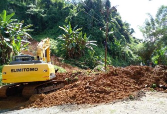 Longsor di Kabupaten Palopo Provinsi Sulsel