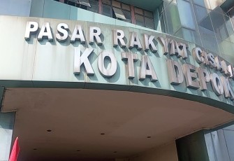 Pasar rakyat Cisalak Kota Depok