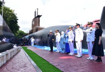 Commemoration The Service And Sacrifice Of Crew KRI Nanggala-402 di Surabaya, Minggu (21/4)