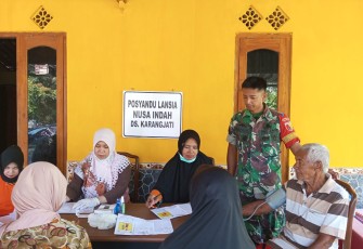 Pendampingan posyandu wilayah desa binaan 