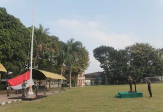 Upacara bendera peringati Hari Kebangkitan Nasional tahun 2024 di Menarmed 2 Kostrad 