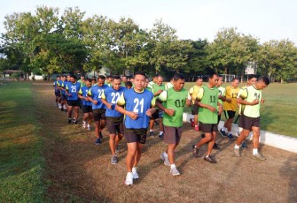 Tes Garjas prajurit Kodim 0801/Pacitan 