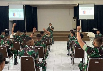 Sosialisasi Brevet Armed prajurit Menarmed 2 Kostrad, Rabu (29/5)
