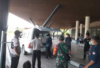 Pemulangan jenazah PMI dari Malaysia melalui PLBN Aruk