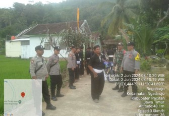 Pengamanan Tes Calon Warga Baru PSHT