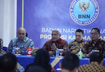 Kepala BNN RI Marthinus Hukom