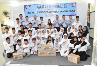 Baksos HUT Koopsud I di Pesantren Sadulur Salembur