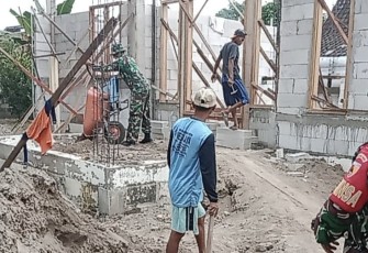 Karya bakti bangun sarana ibadah 