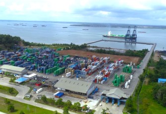 Ilustrasi pelabuhan wilayah Pelindo wilayah regional 4