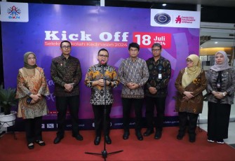 MenPAN-RB Abdullah Azwar Anas saat resmi membuka seleksi sekolah kedinasan di Jakarta, Kamis (18/7)