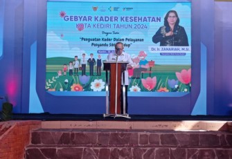 Dinkes Kota Kediri Gelar Gebyar Kader Kesehatan se Kota Kediri 2024 