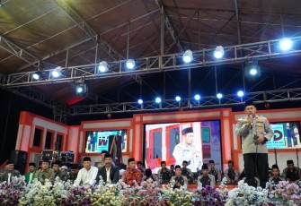 Kapolres Semarang Hadiri Pengkajian KH Anwar Zahid