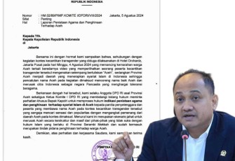 Ketua Komite I DPD RI Fachrul Razi 