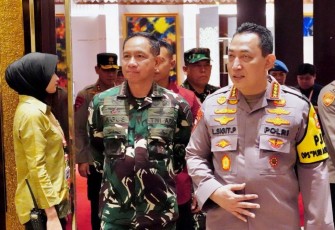 Panglima TNI saat Cek Venue di Nusa Dua