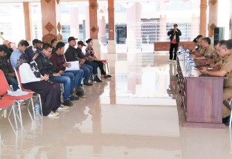 Audiensi Ratu Adil dengan Pemkab Blitar Soal Pengelolaan Pertambangan yang Belum Optimal