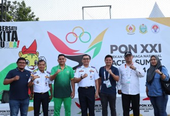 Kadishub Sumut saat Temui Langsung Atlet, Offisial Cricket Sumut