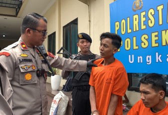 Unit Reskrim Polsek Sunggal Tangkap Pelaku Curanmor.
