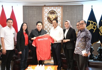 Menkumham Berkomintmen Berikan Dukungan Prestasi Bidang Olahraga.