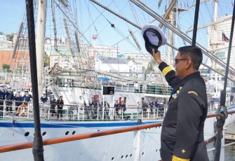 KRI Bima Suci singgah di Rusia