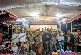 Pagelaran wayang kulit HUT PSH Pilangbango 