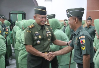Dandim 0803/Madiun Letkol Inf Meina Helmi 