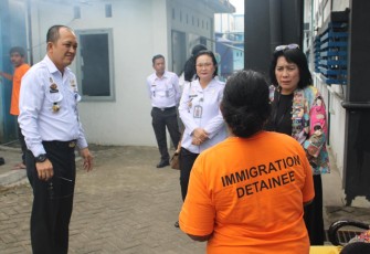 Rudenim Medan Pelaksanaa Verifikasi Lapangan Dalam Rangka Pembangunan ZI Menuju Predikat WBK