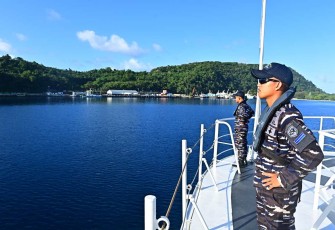 Satgas Port Visit 2024 tiba di negara Vanuatu 