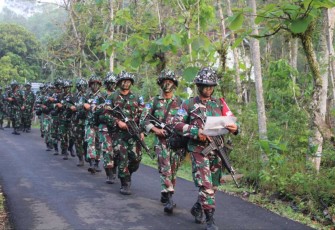 Latganda Siswa Sektuba TNI AU A-45 Skadik 402