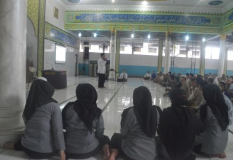 Dihadiri Petugas dan Warga Binaan, Lapas Kelas I Medan Gelar Ceramah Pembinaan Spiritual.