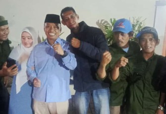 Supian Suri bersama CAPA Depok di kediamannya Cilodong, Depok,, Rabu (27/11)